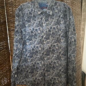 ROBERT GRAHAM Long Sleeve Shirt. XL